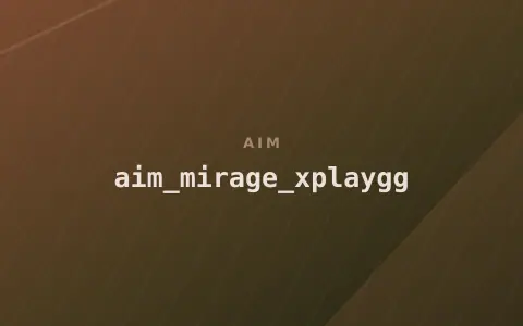 Map: aim_mirage_xplaygg